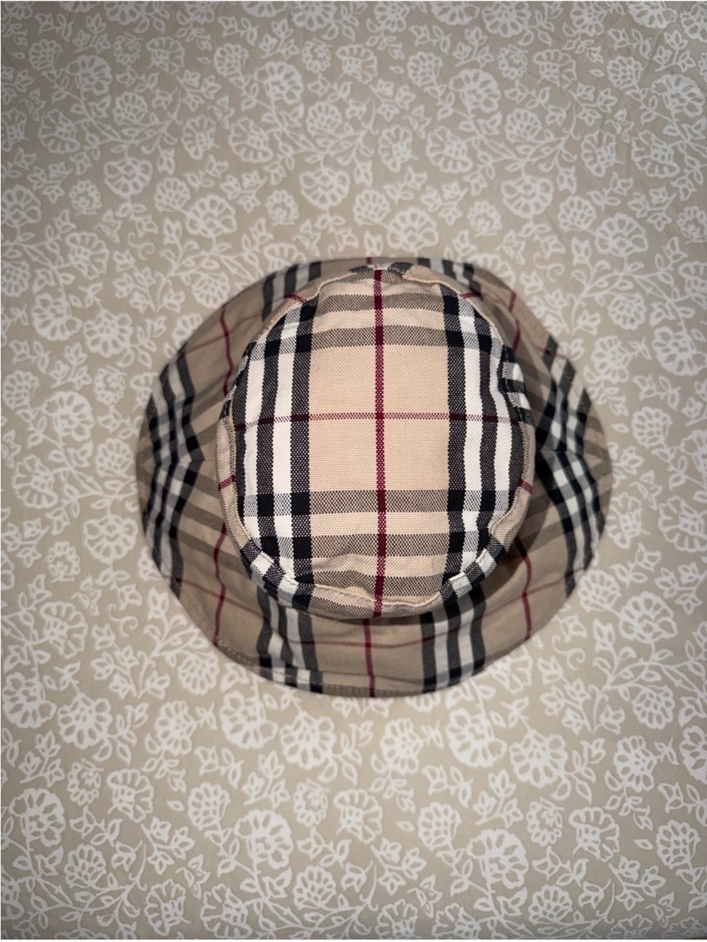 Burberry Plaid Bucket Hat